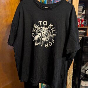 Chamber A Love To Kill For Black T-Shirt.  In good condition, size 3XL.